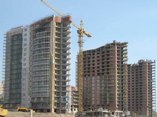 Ход строительства 1 июня 2011