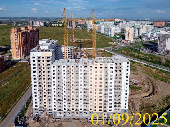 Ход строительства 1 сентября 2025