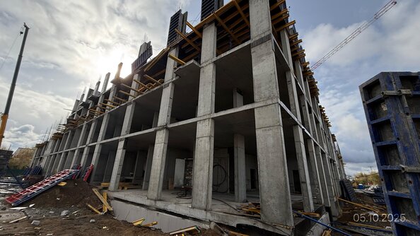 Ход строительства 5 октября 2025