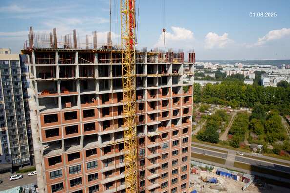 Ход строительства 1 августа 2025