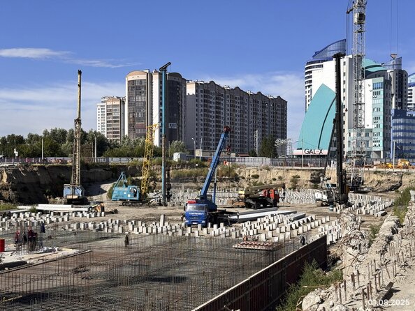Ход строительства 1 августа 2025
