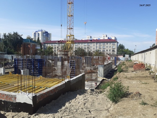 Ход строительства 24 июля 2025