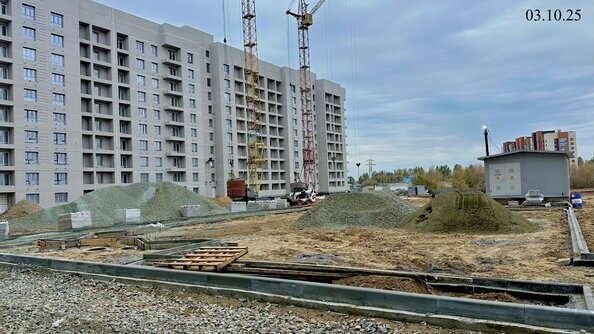 Ход строительства 3 октября 2025