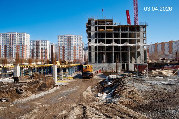 Ход строительства 3 апреля 2026