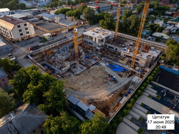 Ход строительства 23 июня 2025