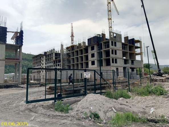 Ход строительства 2 июня 2025
