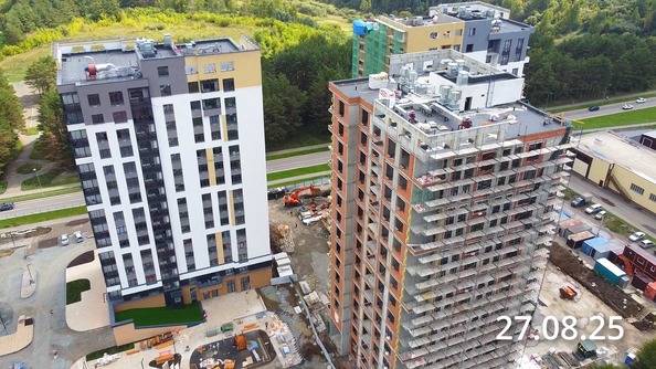 Ход строительства 27 августа 2025