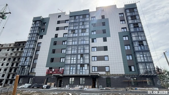 Ход строительства 3 августа 2026