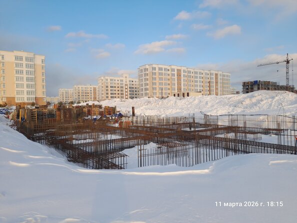 Ход строительства 11 марта 2026