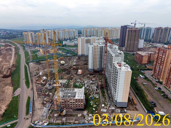 Ход строительства 3 августа 2026