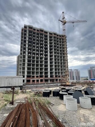 Ход строительства 10 августа 2026