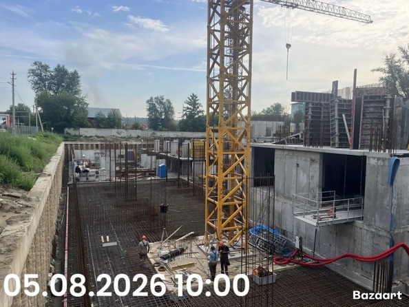 Ход строительства 5 августа 2026