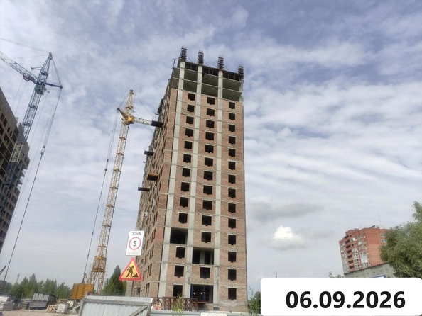 Ход строительства 6 сентября 2026