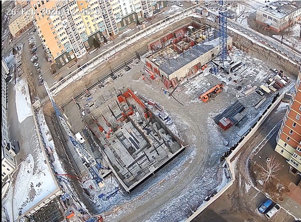 Ход строительства 26 февраля 2026