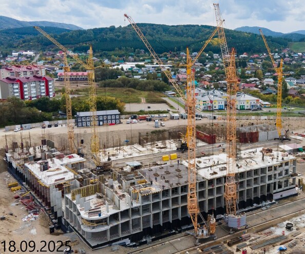 Ход строительства 6 октября 2025