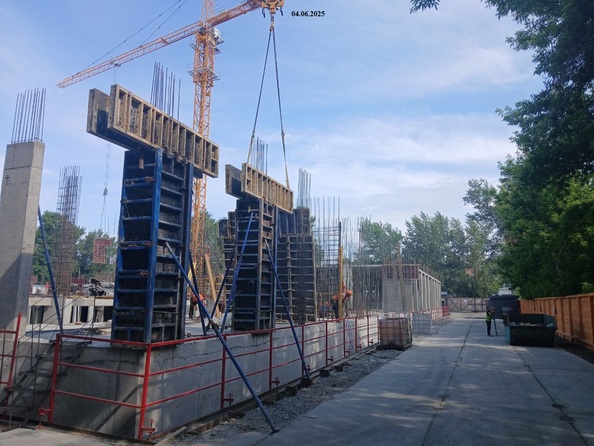 Ход строительства 4 июня 2025