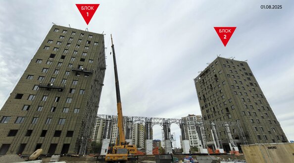 Ход строительства 5 августа 2025