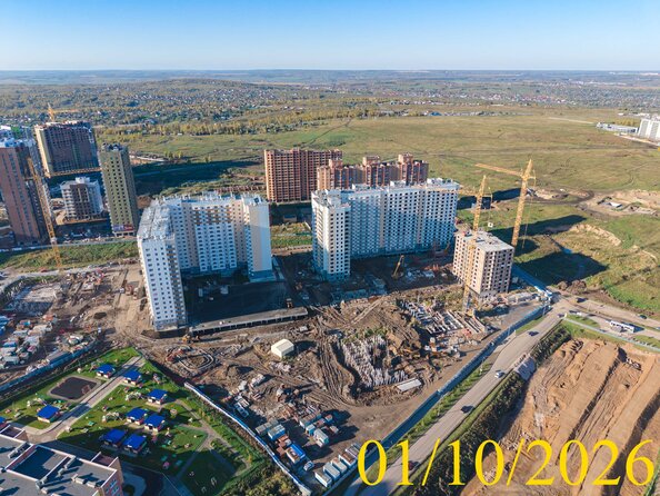 Ход строительства 1 октября 2026