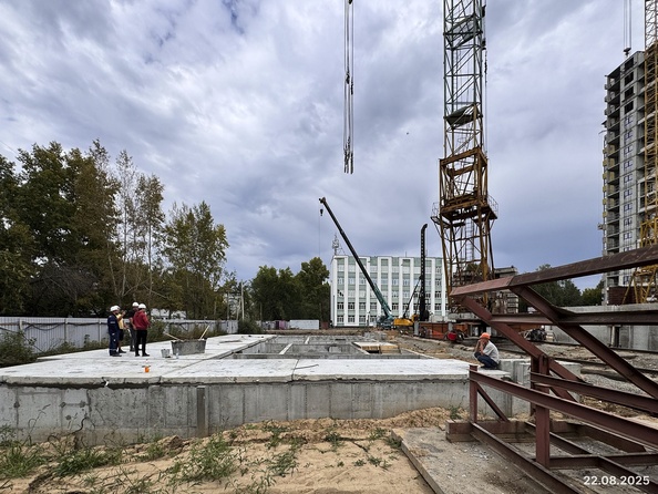 Ход строительства 22 августа 2025