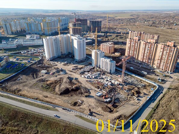 Ход строительства 1 ноября 2025