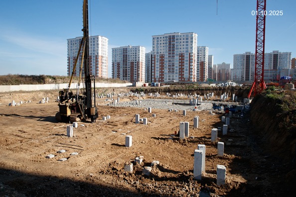 Ход строительства 1 октября 2025