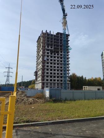 Ход строительства 22 сентября 2025
