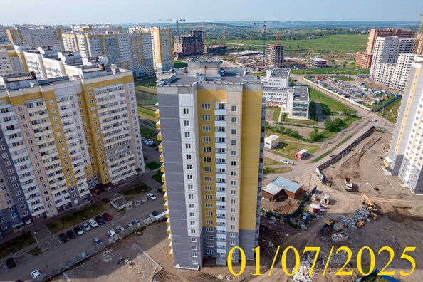 Ход строительства 1 июля 2025