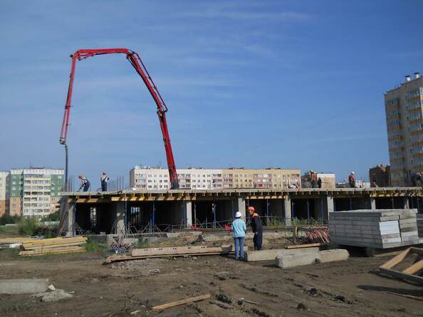 Ход строительства 13 августа 2012