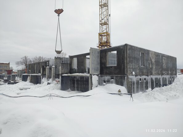 Ход строительства 11 февраля 2026