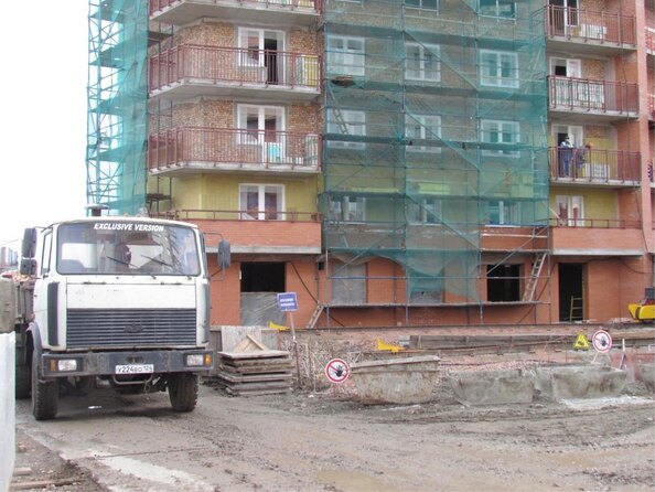 Ход строительства май 2013