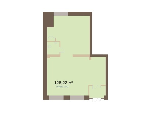 Планировка  128,22 м²