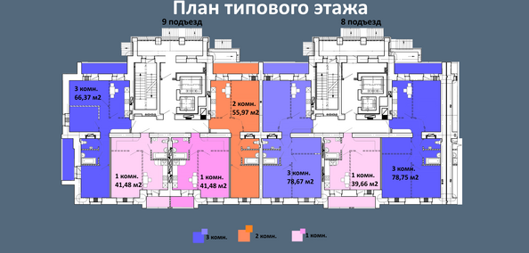 Типовой план этажа
