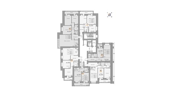 Планировка 3 этажа, 3 б/с