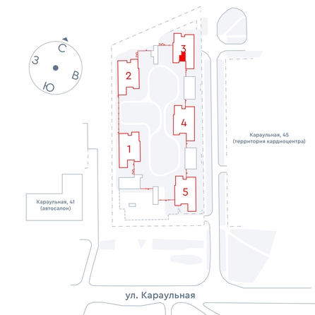 
   Сдам офис, 46.6 м², Караульная ул

. Фото 2.