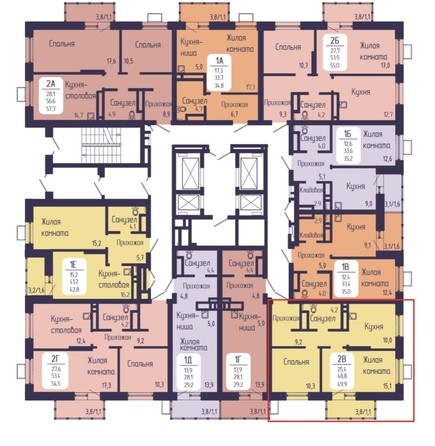 
   Продам 2-комнатную, 49.9 м², Univers (Универс), 3 квартал

. Фото 5.
