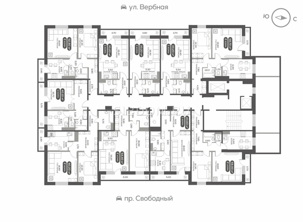 
   Продам 1-комнатную, 33.3 м², Вербная ул, 5

. Фото 1.