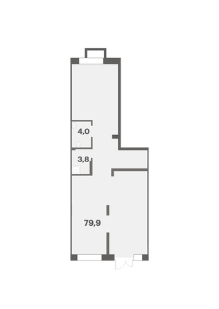 
   Продам помещение свободного назначения, 87.7 м², Вавилова ул, ЖД№1

. Фото 2.