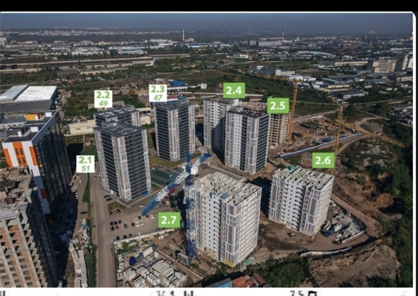 
   Продам 1-комнатную, 45.9 м², 

. Фото 1.