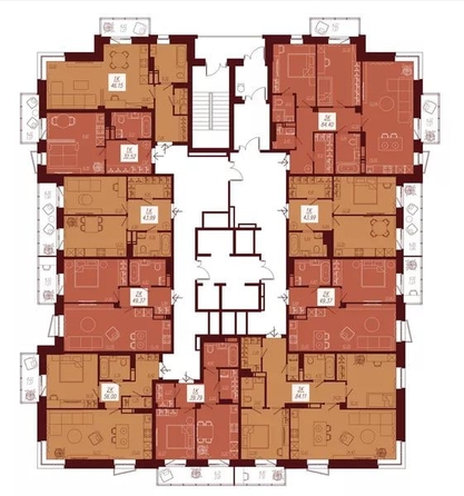 
   Продам 1-комнатную, 46.15 м², АЙВАЗОВSKY (АЙВАЗОВСКИЙ), 2

. Фото 4.