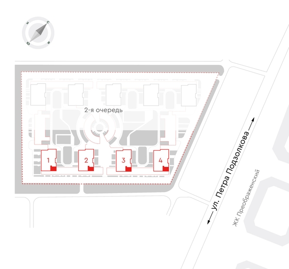 
   Продам 2-комнатную, 55.7 м², Чижи, 1 очередь

. Фото 2.