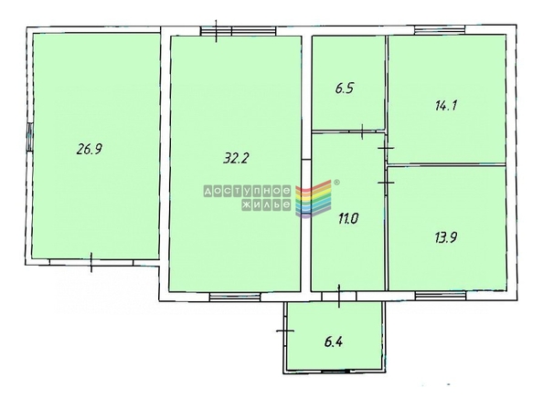 
   Продам коттедж, 90 м², Солонцы

. Фото 18.