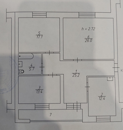 
   Продам 3-комнатную, 99.8 м², Ботаническая ул, 1в

. Фото 20.