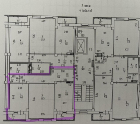 
   Продам 2-комнатную, 72 м², Петра Ломако ул, 8

. Фото 19.