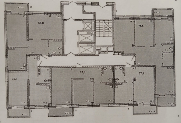 
   Продам 2-комнатную, 57 м², Калинина, 175

. Фото 2.