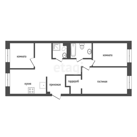 
   Продам 4-комнатную, 74 м², Академгородок ул, 68

. Фото 26.