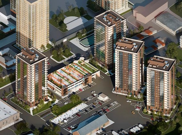 
   Продам 1-комнатную, 62.42 м², АЭРОCITY (Аэросити), дом 1

. Фото 1.