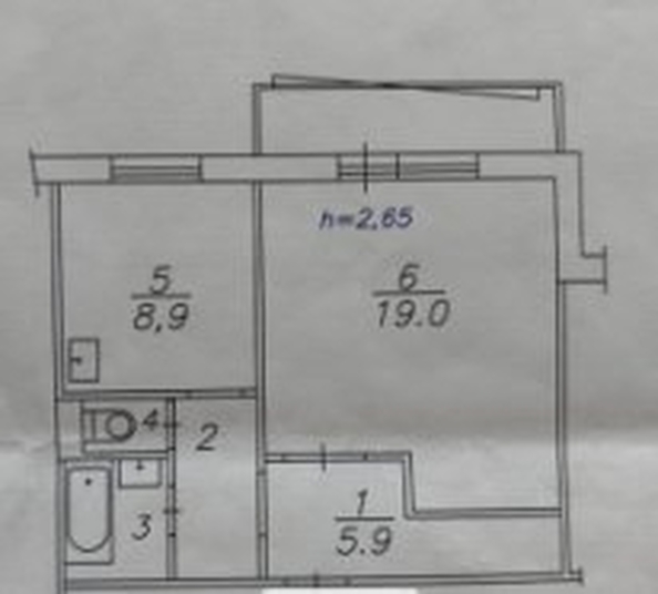 
  Продается 1-комн. квартира, 40 м², Бабушкина ул, д. 41д
. Фото 12.