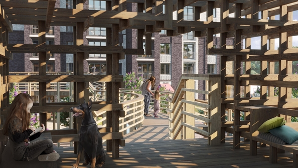 
  Продается 3-комн. квартира, 78.3 м², ЖК Барбарис
. Фото 16.