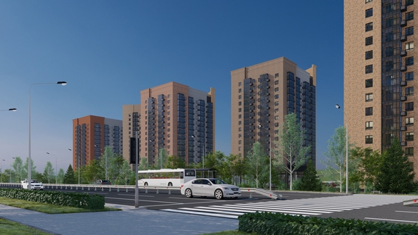
  Продается 3-комн. квартира, 59.1 м², ЖК Калина Долина, дом 2
. Фото 7.