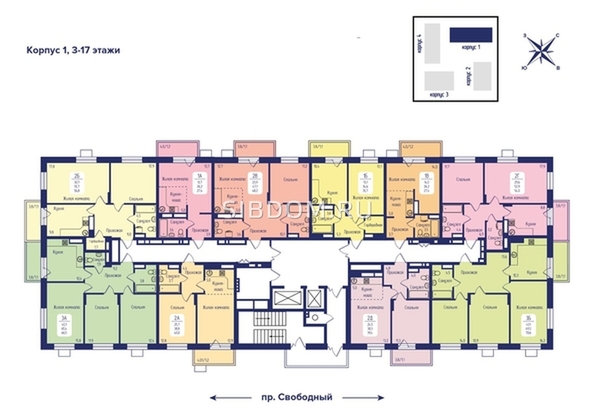 
  Продается 1-комн. квартира, 38.2 м², ЖК Univers (Универс), 2 квартал
. Фото 5.